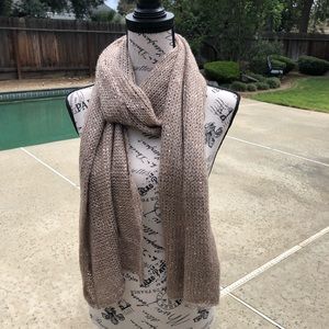 Scarf with sparkle